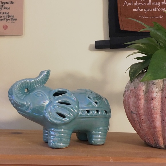 Anthropologie Other - Ceramic Aromatherapy Elephant Anthropologie Other - Ceramic Aromatherapy Elephant